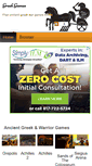 Mobile Screenshot of greekgames.org